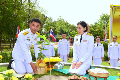 พิธีปลูก &quot;พระศรีมหาโพธิทศมราชบพิตร&quot; ณ ... พารามิเตอร์รูปภาพ 1
