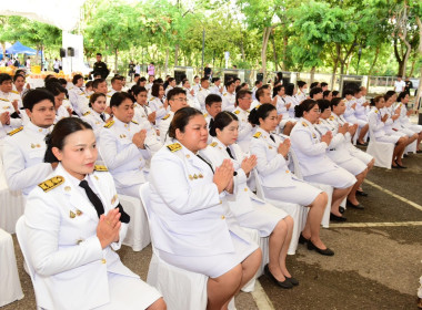 พิธีเจริญพระพุทธมนต์และทำบุญตักบาตร ... พารามิเตอร์รูปภาพ 7