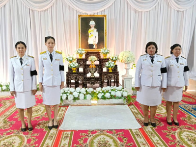 พิธีบำเพ็ญกุศลในวาระครบ 7 วัน (สัตตมวาร) แห่งการสิ้นพระชนม์ พารามิเตอร์รูปภาพ 1